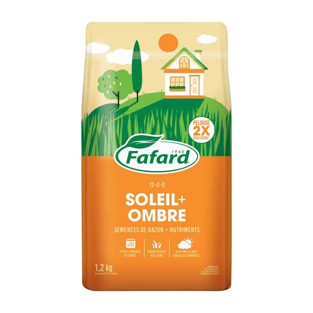 Semence à gazon, formule soleil, 1,5 kg main image 0